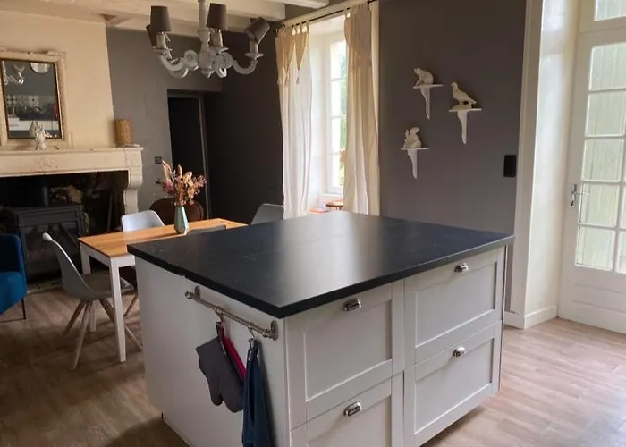 Дом отдыха La Grange, De Campagne Proche Benon Et La Rochelle